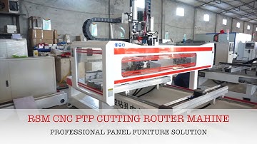 RSM PTP CNC WOOD WORKING ROUTER MACHINE DEMO VIDEO