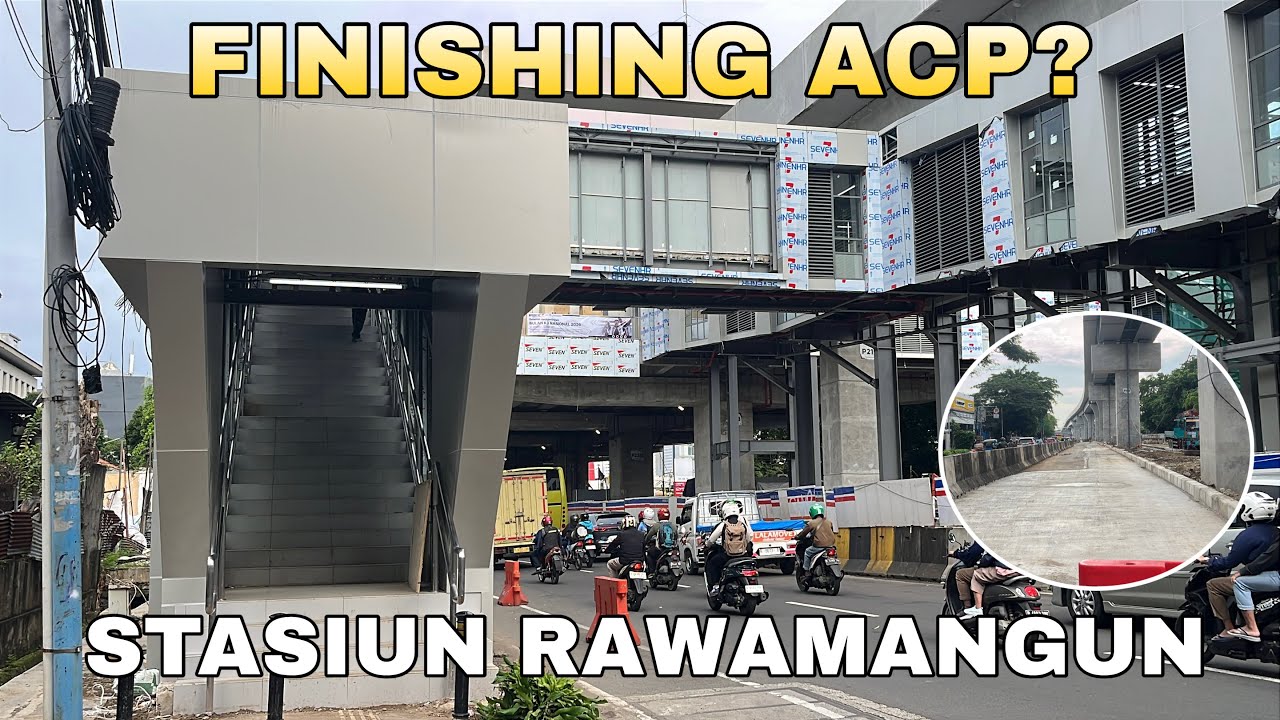 Update Pembangunan Jalur LRT Jakarta Fase 1B Velodrome-Manggarai Zona 1 (5 Maret 2026) 