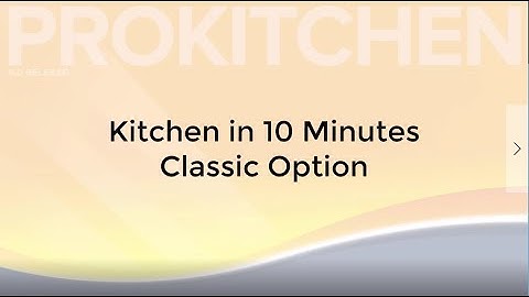 ProKitchen 10 Min Kitchen CLASSIC