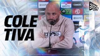 COLETIVA PÓS-JOGO COM FRANCLIM CARVALHO | CIENCIANO X BOTAFOGO | SUL-AMERICANA