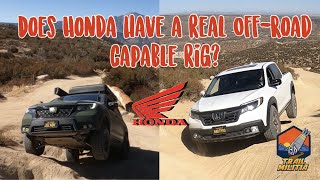 Can a Honda Ridgeline and Passport handle some real offroad terrain?