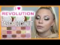 I HEART REVOLUTION TASTY COCONUT PALETTE 🥥 | COLLAB WITH LUCE STEPHENSON | makeupwithalixkate