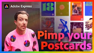 Pimp your Postcards with Hadrien Chatelet | Adobe Express screenshot 4