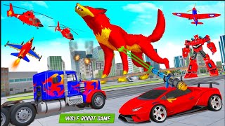 Wolf Robot Transform Gameplay Walkthrough part 5