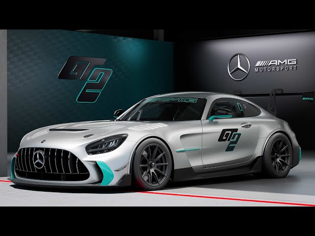 Mercedes-AMG amplia gama de carros de corrida com o novo GT2, de