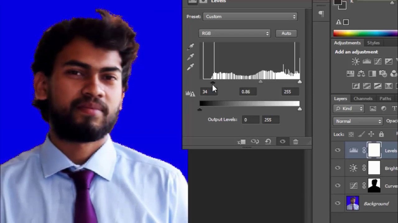 How to Make Passport size photo|Background Color change|Adobe Photoshop