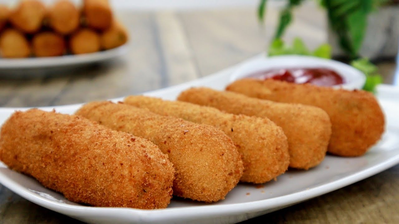 Хрустящие картофельные пальчики‼️ Быстрый и простой рецепт вкусной картофельной закуски 😋