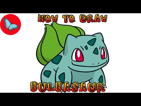 How To Draw Pokemon - Bulbasaur | Drawing Animals