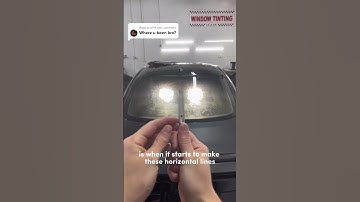 Mustang GT window tint #mustang #tinting #car #tintshop #windowfilm