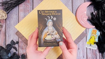 Cat Mythos & Magick Oracle Unboxing *Full Flip Through*
