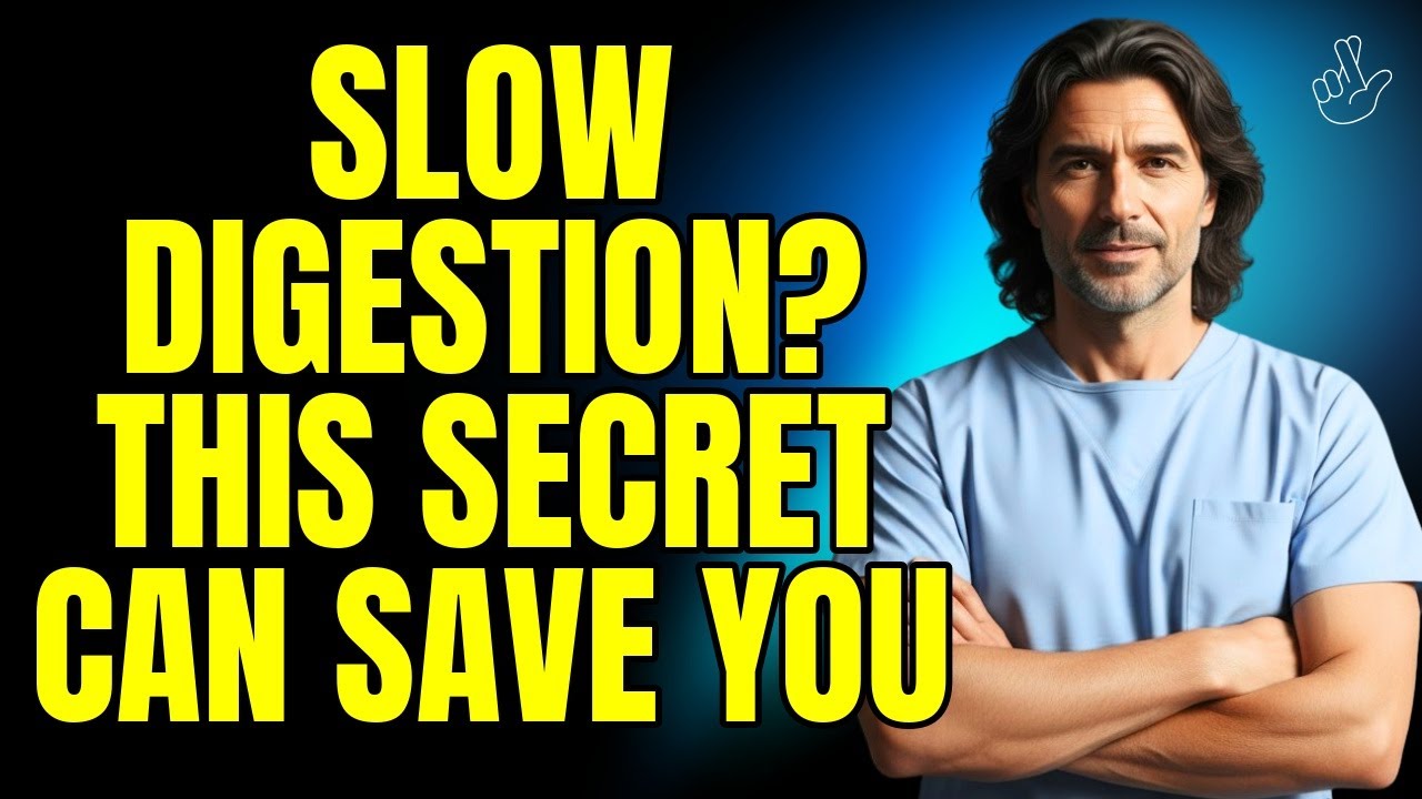 SLOW DIGESTION AFTER 60? THIS SECRET WILL CHANGE YOUR LIFE!
