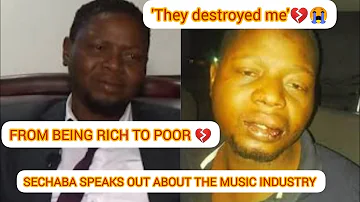 Singer Sechaba shares how he was robbed of money& he ended up being broke as producers e€ploited him