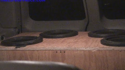 2 AQ 2200S ON 4 ASCENDANT AUDIO ARSENAL 12S IN DJ FRANK DOGS BURBAN!VEGAS BASS MEET VID 7