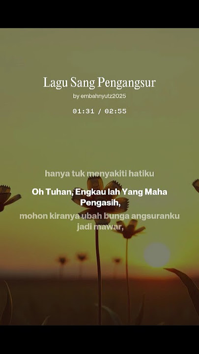 LAGU SANG PENGANGSUR  #aimusic