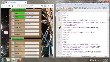 LocalStorage checkboxes and text inputs