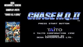 Chase H.Q. II( USA) (Genesis / Gameplay #0179)