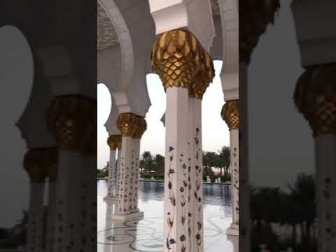 Sheik Zayed Grand Mosque Centre 🕌 || Dubai , UAE 🇦🇪