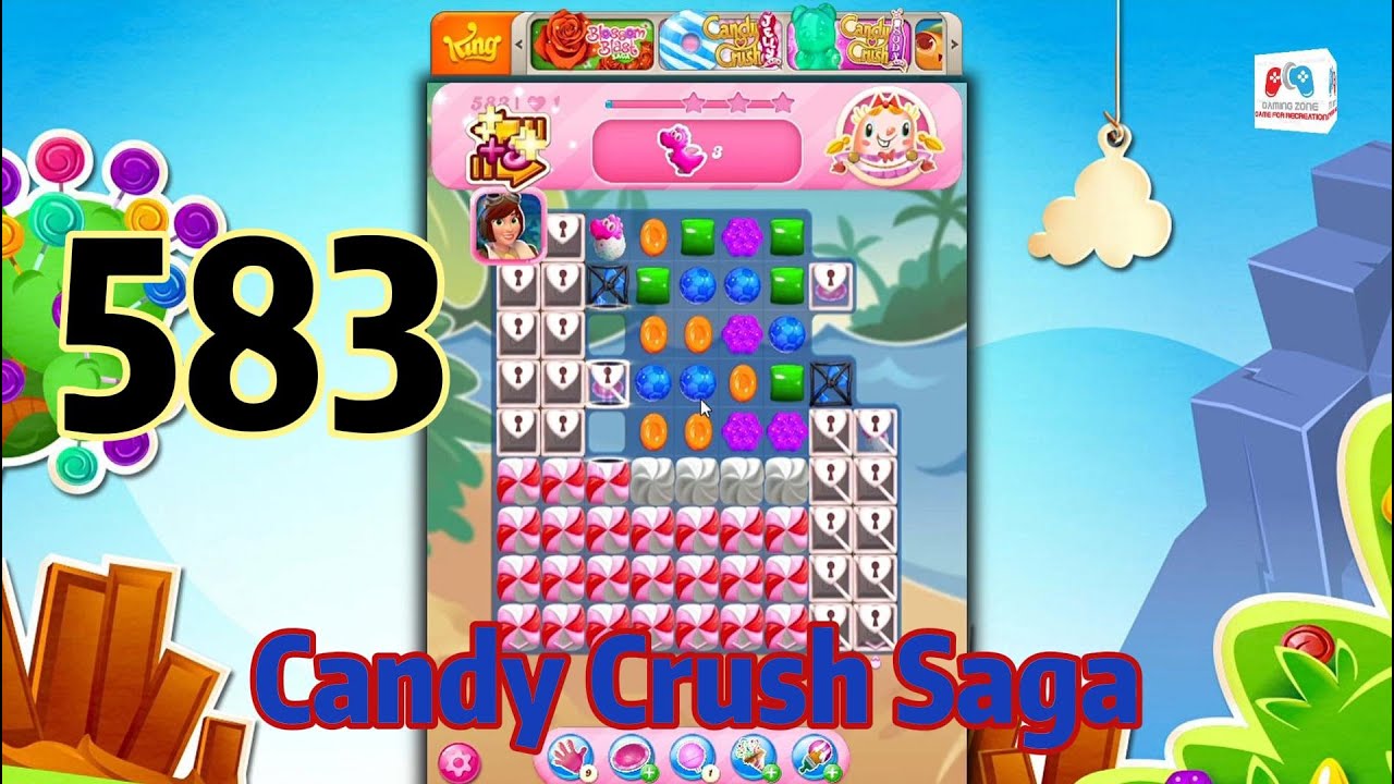 Candy Crush Saga Level 583: Crushing the Sweet Challenge! - YouTube