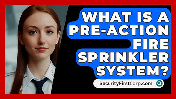What Is A Pre-action Fire Sprinkler System? - SecurityFirstCorp.com