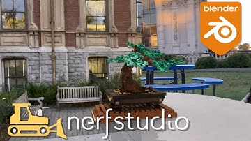 Creating VFX with NeRFs - Nerfstudio Blender Add-On Tutorial