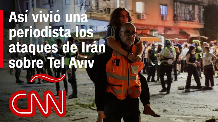 Periodista en Tel Aviv relata cómo vivió los ataques de Irán contra Israel