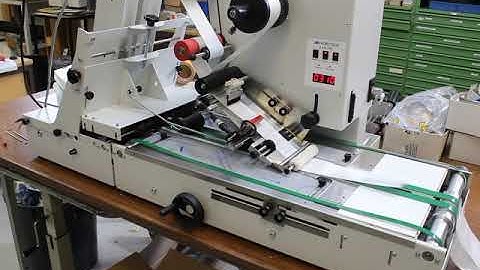 Automatic labelling of SteriBags with LAB510