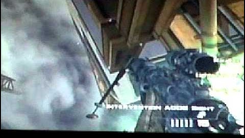 how to get under the crane on highrise on mw2