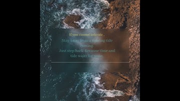 Time and tide waits for none. Go ahead . # motivation # positivity.