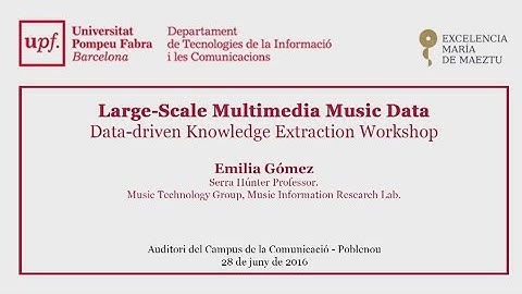 Large-Scale Multimedia Music Data