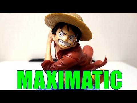 One Piece Monkey D Luffy Figure MAXIMATIC Unboxing