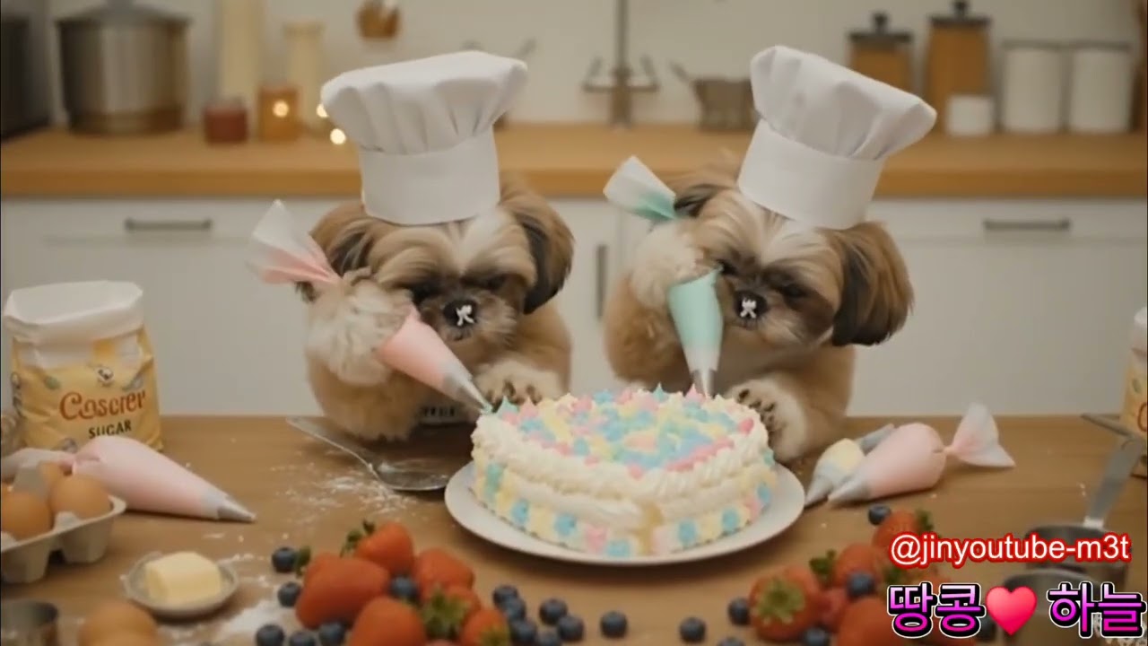 땅콩이❤️하늘이의 2026 새해 인사 🌅 영롱한 애기 시츄자매🐾🐶 