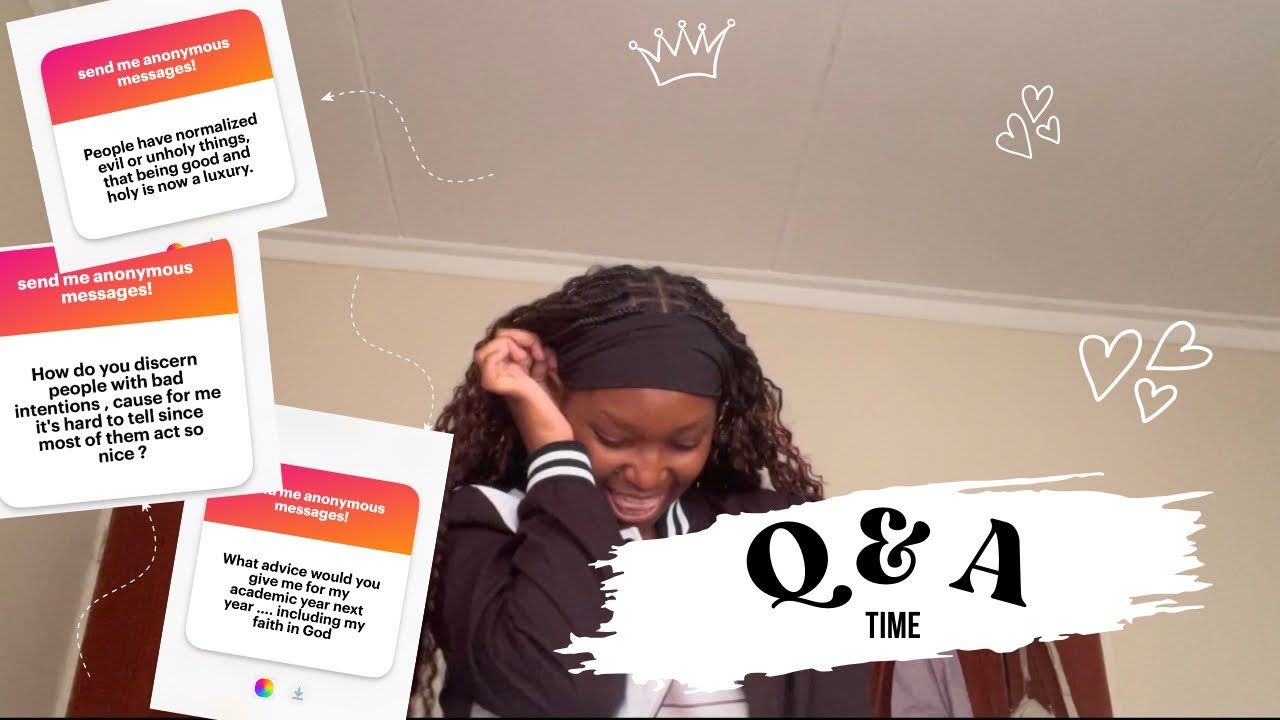 Finally answering some of the NGL link questions💁🏽‍♀️✨