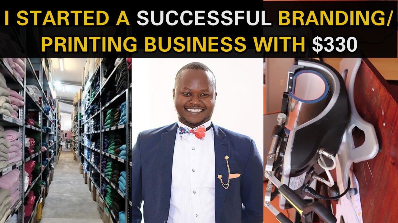 HOW I SPENT 330 TO BUILD A SUCCESSFUL PRINTING/BRANDING BUSINESS IN