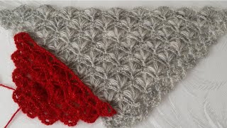 Образец узора крючком.Шаль &quot;Звёздочка&quot;.A sample of the crochet pattern.Shawl &quot;Asterisk&quot;.