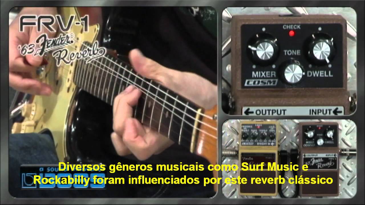 FRV-1 Fender Reverb [BOSS Sound Check] - YouTube