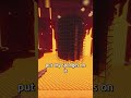 Sponge experiment in hell #minecraft #shorts