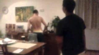 Los juerguistas de la Arrabal liandola en casa del cristian.