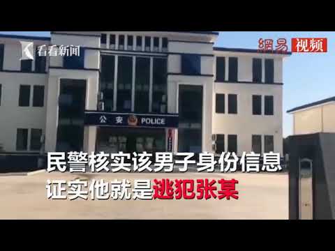 视频：逃犯大摇大摆去派出所办事 没出大门就被认出 