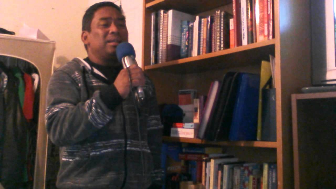 Singing You Raise Me Up by Josh G roban in karaoke 