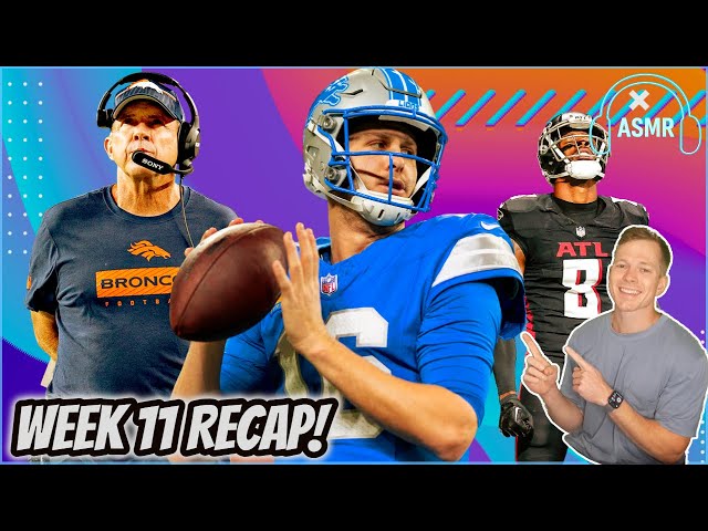 (ASMR) Fantasy Football Week 11 Recap & Week 12 Preview!