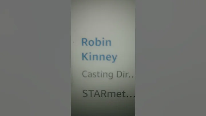 ROBIN KINNEY