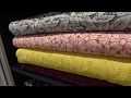 Linen fabric collection