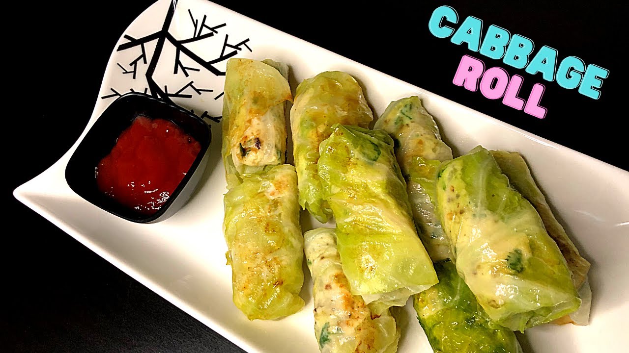Cabbage Rolls Cabbage Momos Chicken Roll Easy To Follow LCHF