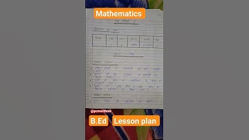 triangle lesson plan of mathematics #pcmwithme #lessonplan #mathematics B.Ed