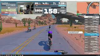 2026-Feb-28: FasCat Training - Attack-Style Simulation (30s 160% FTP x 18)