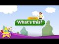 Pinocchio - What's this? (this & that) - English story for kids