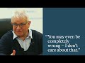Paul Nurse: What advice do you have for job interviews?