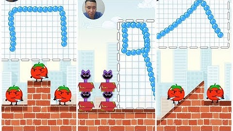 Draw to Smasher: Funny Puzzle - Mobile Game, Gameplay Walkthrough Part 1 (New Game)