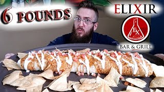 Elixir Bars 6 Pound Outrageous Burrito Challenge