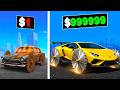 $1 to $1,000,000,000 SAWBLADE CAR in GTA 5!